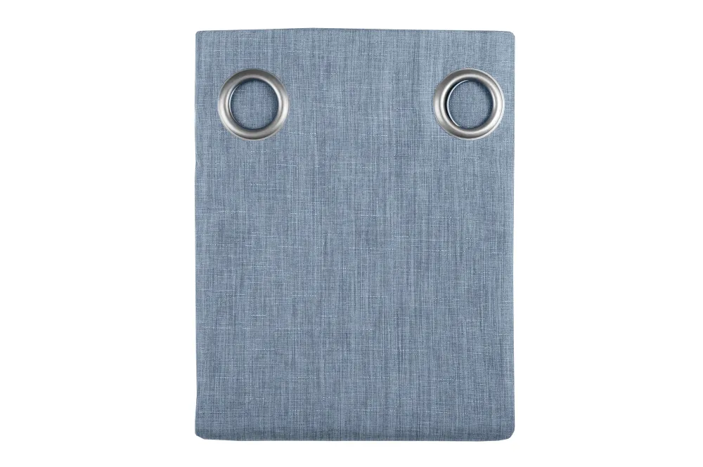 maxibazar Bea Rideau Oeillets 140X260Cm Ecume- Rideaux Textures Et Coussins