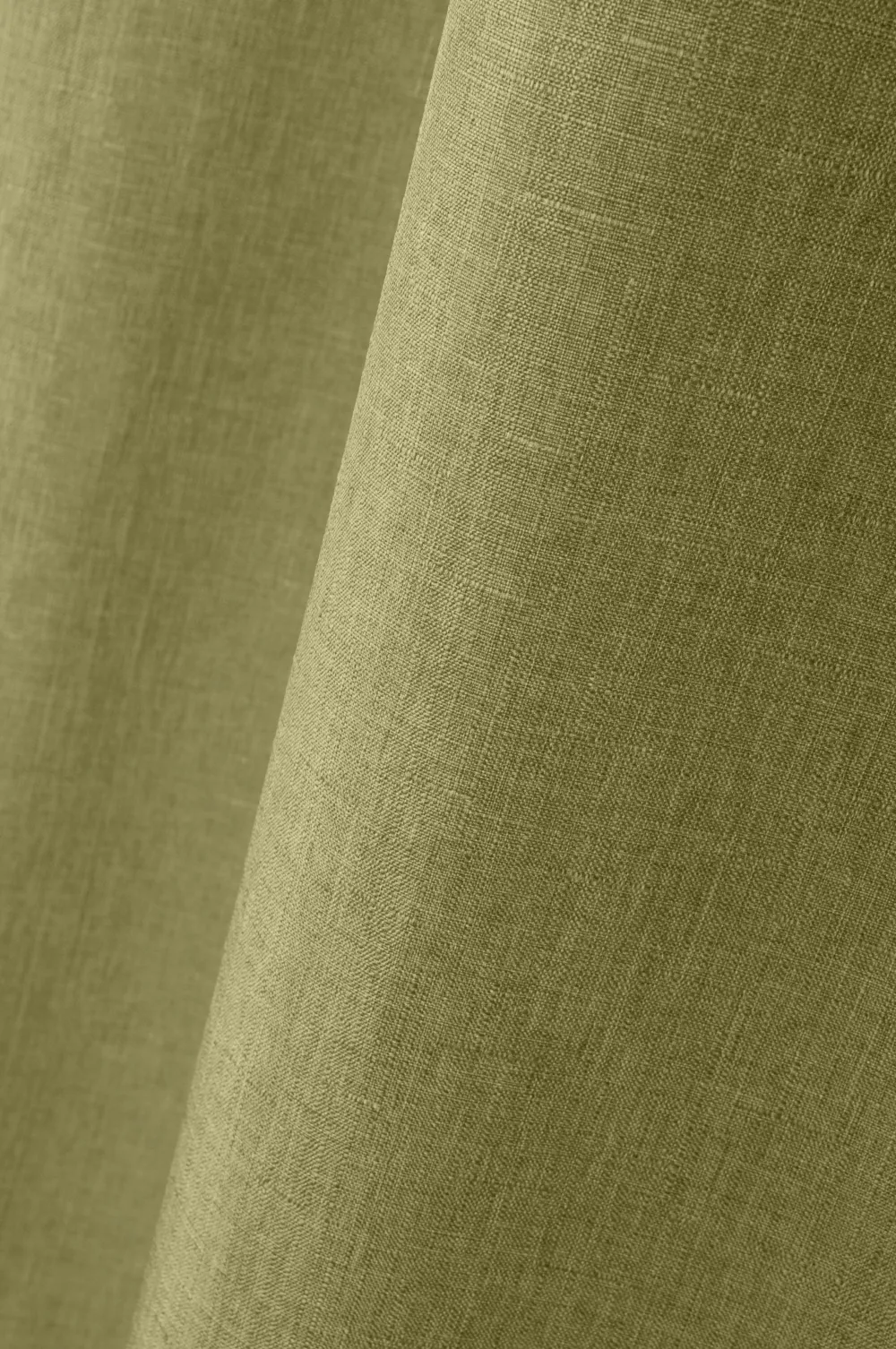 maxibazar Bea Rideau Oeillets 140X260Cm Kaki- Rideaux Textures Et Coussins