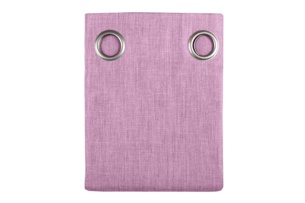 maxibazar Bea Rideau Oeillets 140X260Cm Parme- Rideaux Textures Et Coussins