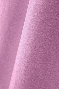 maxibazar Bea Rideau Oeillets 140X260Cm Parme- Rideaux Textures Et Coussins