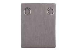 maxibazar Bea Rideau Oeillets 140X260Cm Taupe- Rideaux Textures Et Coussins