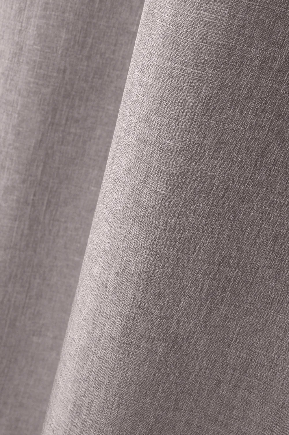 maxibazar Bea Rideau Oeillets 140X260Cm Taupe- Rideaux Textures Et Coussins