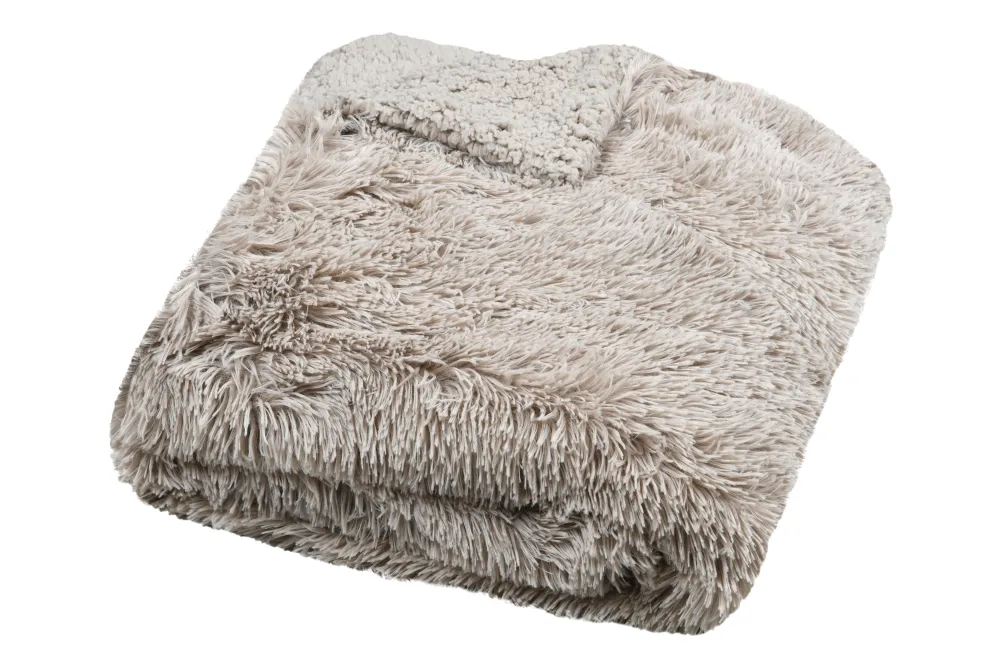 maxibazar Bekley Plaid 130X160Cm Lin- Plaids