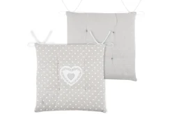 maxibazar Berenice Galette 4 Points 40X40X1.5Cm Naturel- Galettes De Chaise