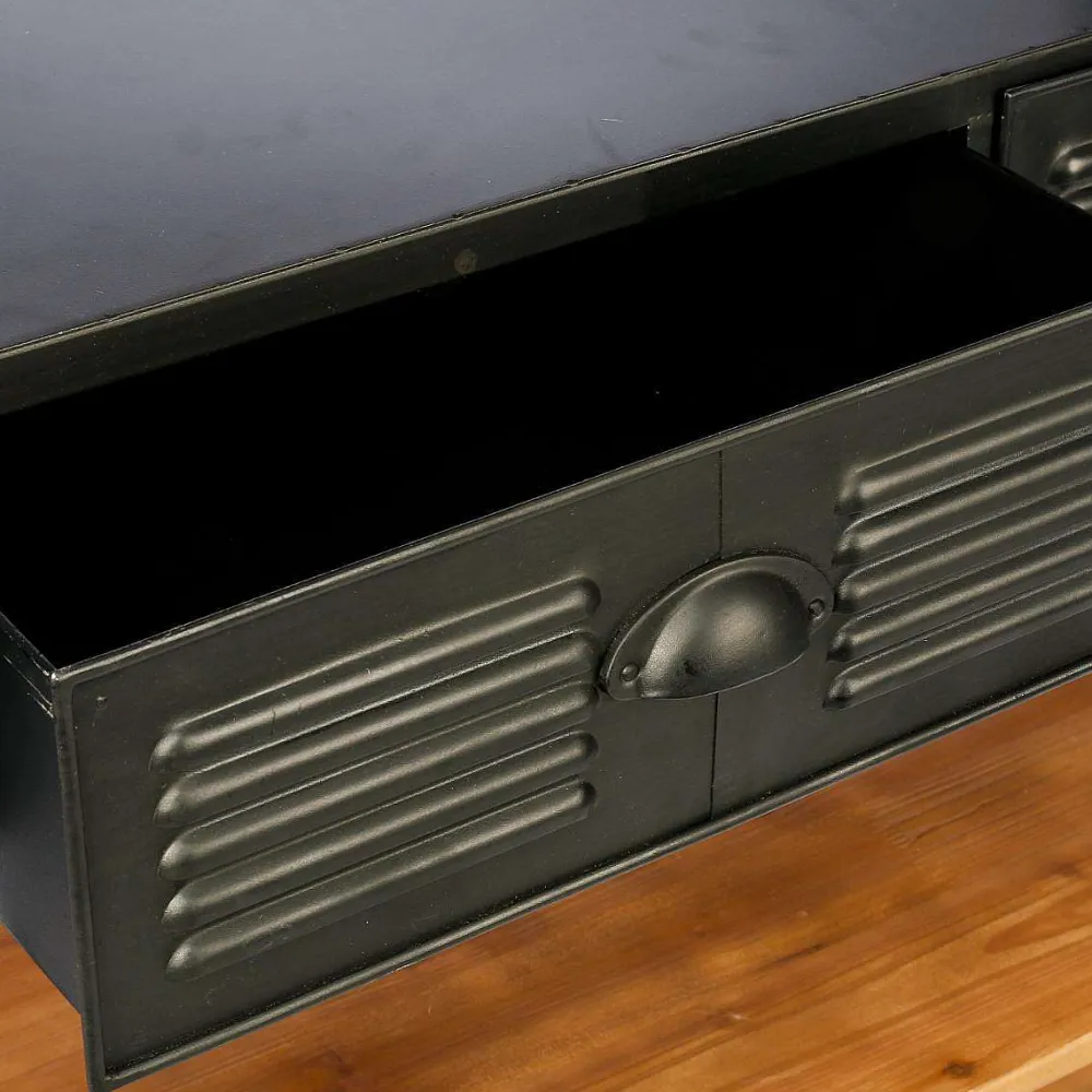 Atmosphera Étagères>Bibliotheque 4 Étagères 2 Tiroirs Cierna