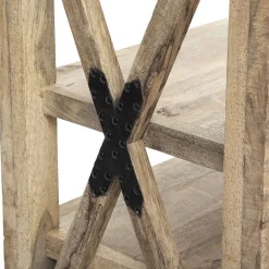 Atmosphera Étagères></noscript>Bibliotheque 1 Tiroir Silas