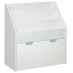 Atmosphera Bibliothèques>Bibliotheque Bac Roulette Blanc D.62.7X30X70Cm