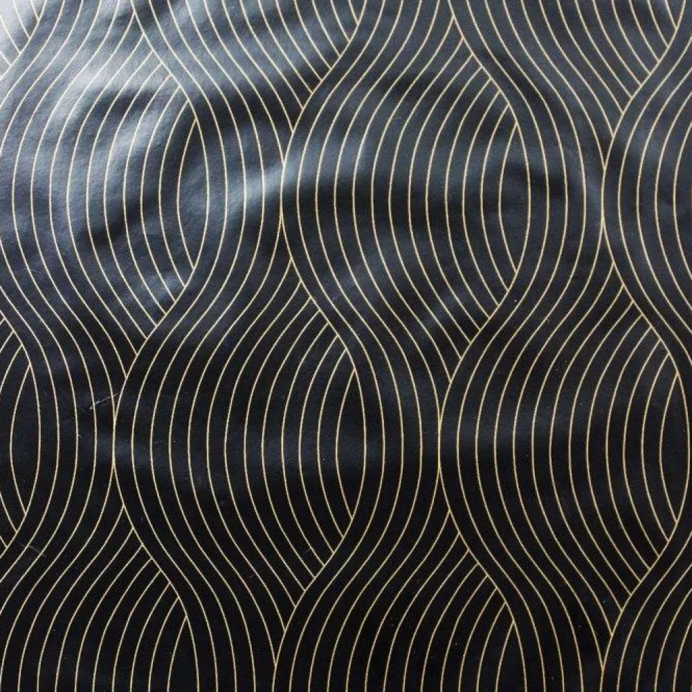 maxibazar Bobineau Adhesif 0.45X2 Ml Fantaisie Elori Noir- Adhesif Et Vitrostatique