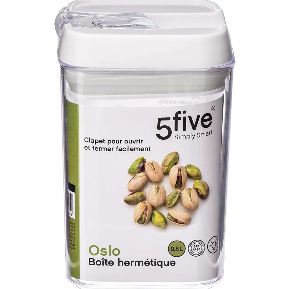 Conservation|Five Bocal Hermetique Carre 0.8L Oslo
