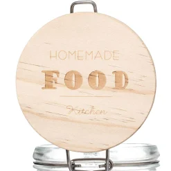 Conservation|Five Bocal Verre Avec Mots 2L