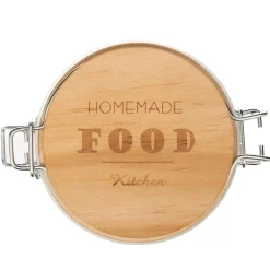 Conservation|Five Bocal Verre Avec Mots 1L