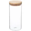 Conservation|Five Bocal Verre Et Bois Hermetique 1.3L
