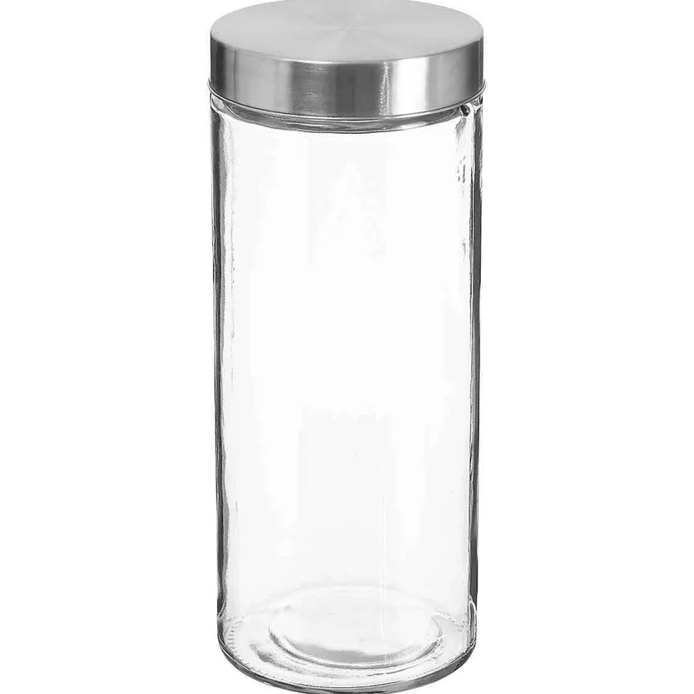 Conservation|Five Bocal Verre Inox 2L
