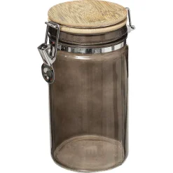 Conservation|Five Bocal Verre 1L Charbon Modern