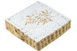 maxibazar Boden Coussin Sol 45X45X10Cm Moutarde- Matelas Et Coussins De Sol