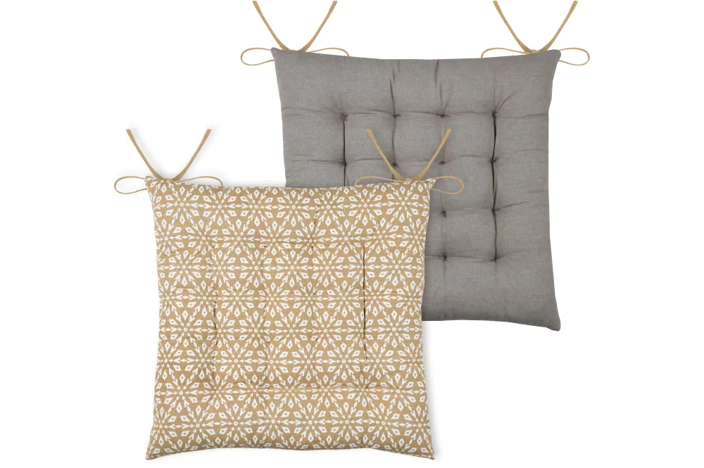 maxibazar Boden Galette 38X38Cm Moutarde- Galettes De Chaise