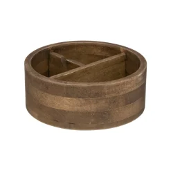 maxibazar Boite A Bijoux Bois Alicante Marron- Objets De Decoration