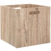 Five Meubles Modulables>Boite De Rangement Bois Naturel 31X31Cm