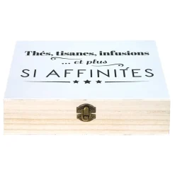 maxibazar Boite De Rangement Tresors De Famille 24X7Cm- Boites Deco