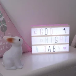 Atmosphera Boite Lumineuse A5 Couleur Kid- Objets De Decoration Pour Enfant