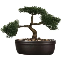 Atmosphera Bonsai Pot Ceramique H.23Cm- Fleurs Et Plantes En Pot