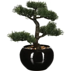 Atmosphera Bonsai Pot Ceramique H.36Cm- Fleurs Et Plantes En Pot