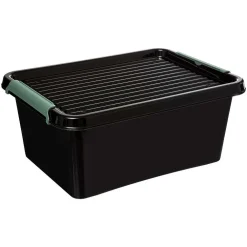 Boîte De Rangement|Five Boîte Clip N Box 12.5L Noir