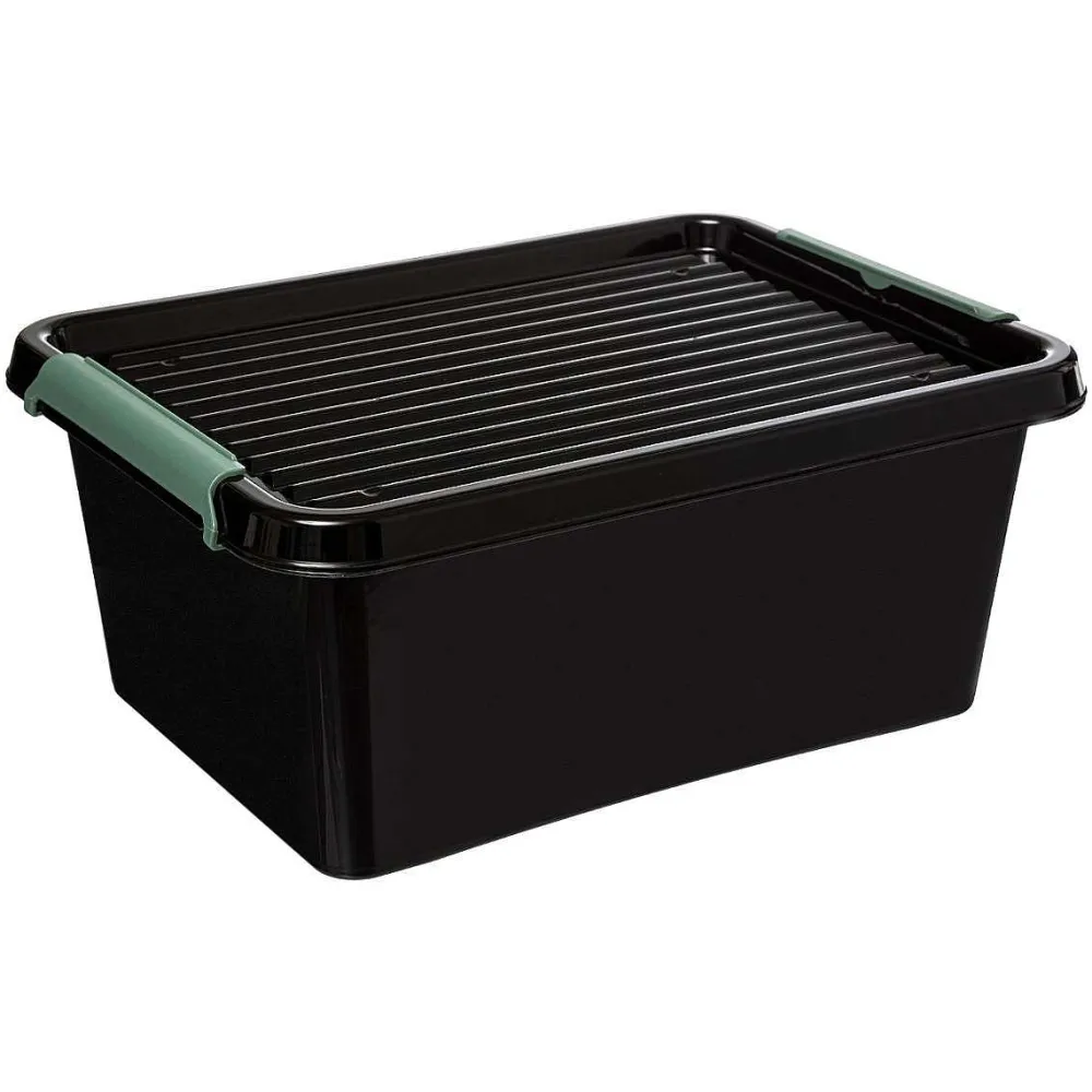 Boîte De Rangement|Five Boîte Clip N Box 12.5L Noir