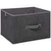 Organisation Du Dressing|Five Boîte Rangement 31X28X24Cm Gris Chine