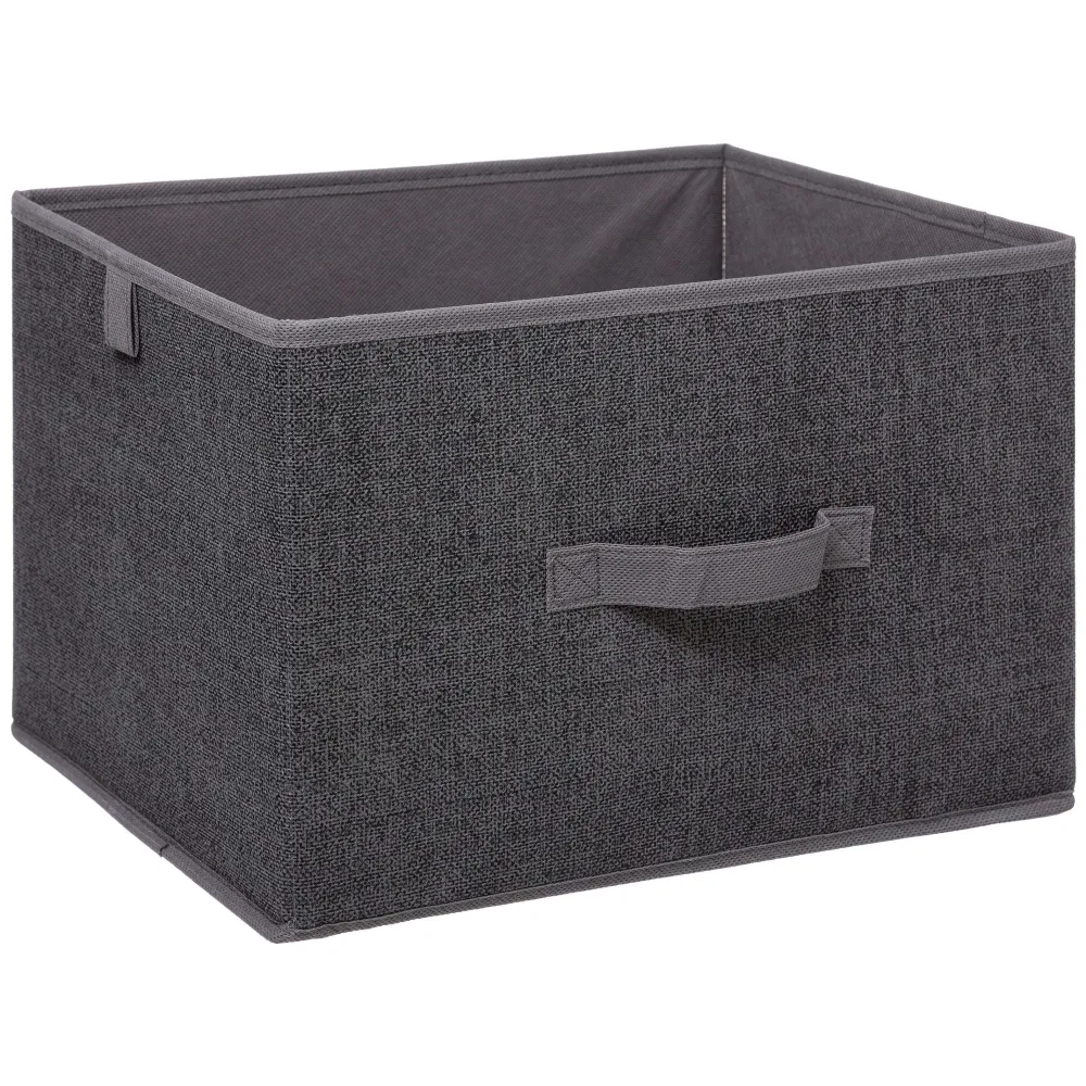 Organisation Du Dressing|Five Boîte Rangement 31X28X24Cm Gris Chine