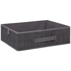 Organisation Du Dressing|Five Boîte Rangement 31X28X11Cm Gris Chine
