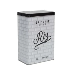 Boîtes Et Plateaux|* Boîte Riz Metal Embosse Brooklyn