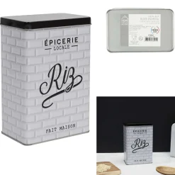 Boîtes Et Plateaux|* Boîte Riz Metal Embosse Brooklyn