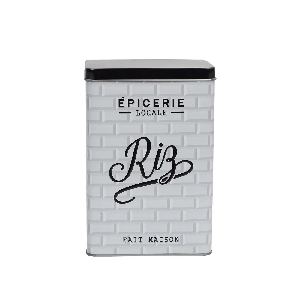 Boîtes Et Plateaux|* Boîte Riz Metal Embosse Brooklyn