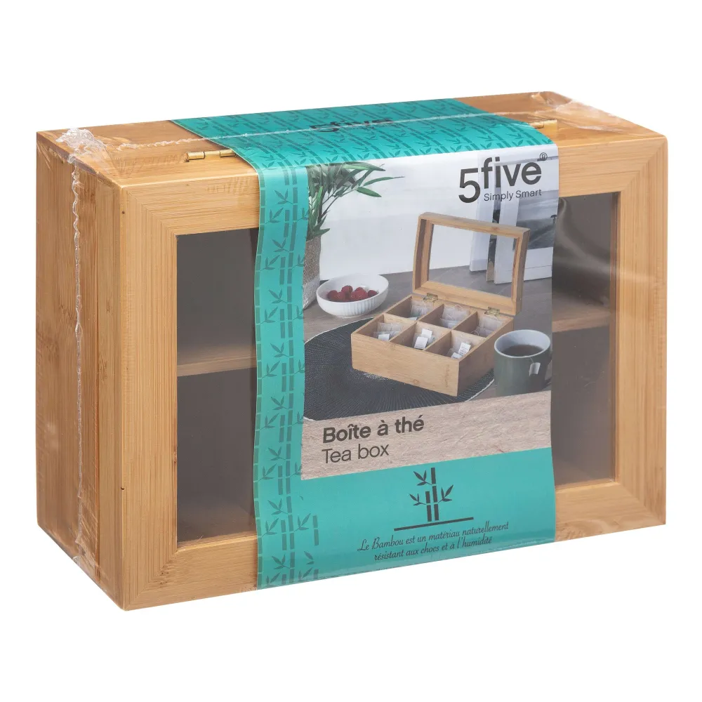 Petit-Déjeuner|Five Boîte The Bambou 6 Compartiments