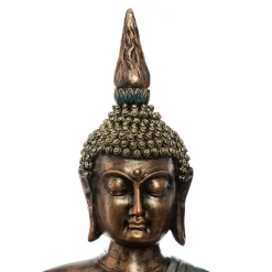 Atmosphera Bouddha Assis Resine H.72.5Cm- Objets De Decoration