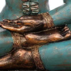 Atmosphera Bouddha Assis Resine H.72.5Cm- Objets De Decoration