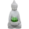 Atmosphera Bouddha Ciment H.15Cm- Objets De Decoration