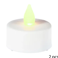 Atmosphera Bougie Chauffe Plat Led X2 Pieces- Bougies Led