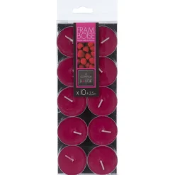 Atmosphera Bougie Chauffe Plat Parfumee Framboise X10 Pieces- Bougies Parfumees Nina