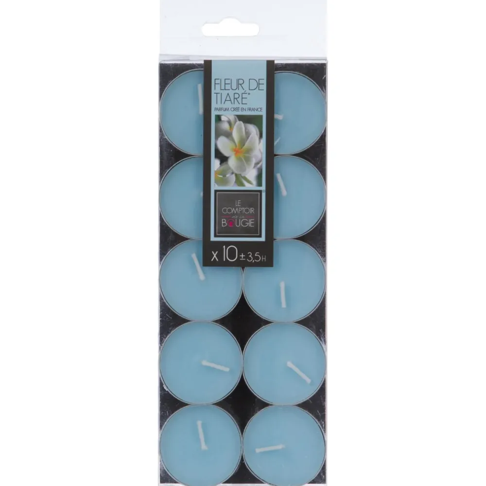 Atmosphera Bougie Chauffe Plat Parfumee Fleur Tiare X10 Pieces- Bougies Parfumees Nina