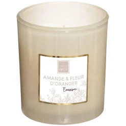 Atmosphera Bougie Parfumee Amande Fleurs D Oranger Mael 190G- Bougies Et Diffuseurs Deco