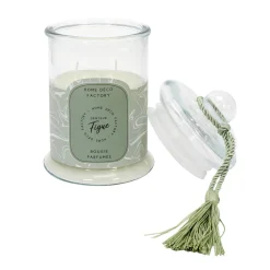 maxibazar Bougie Parfumee Bonbonniere Verte H23.5Cm- Bougies Et Diffuseurs Deco