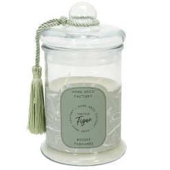 maxibazar Bougie Parfumee Bonbonniere Verte H23.5Cm- Bougies Et Diffuseurs Deco