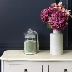 maxibazar Bougie Parfumee Bonbonniere Verte H23.5Cm- Bougies Et Diffuseurs Deco