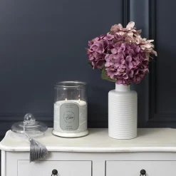 maxibazar Bougie Parfumee Bonbonniere Grise H29Cm- Bougies Et Diffuseurs Deco