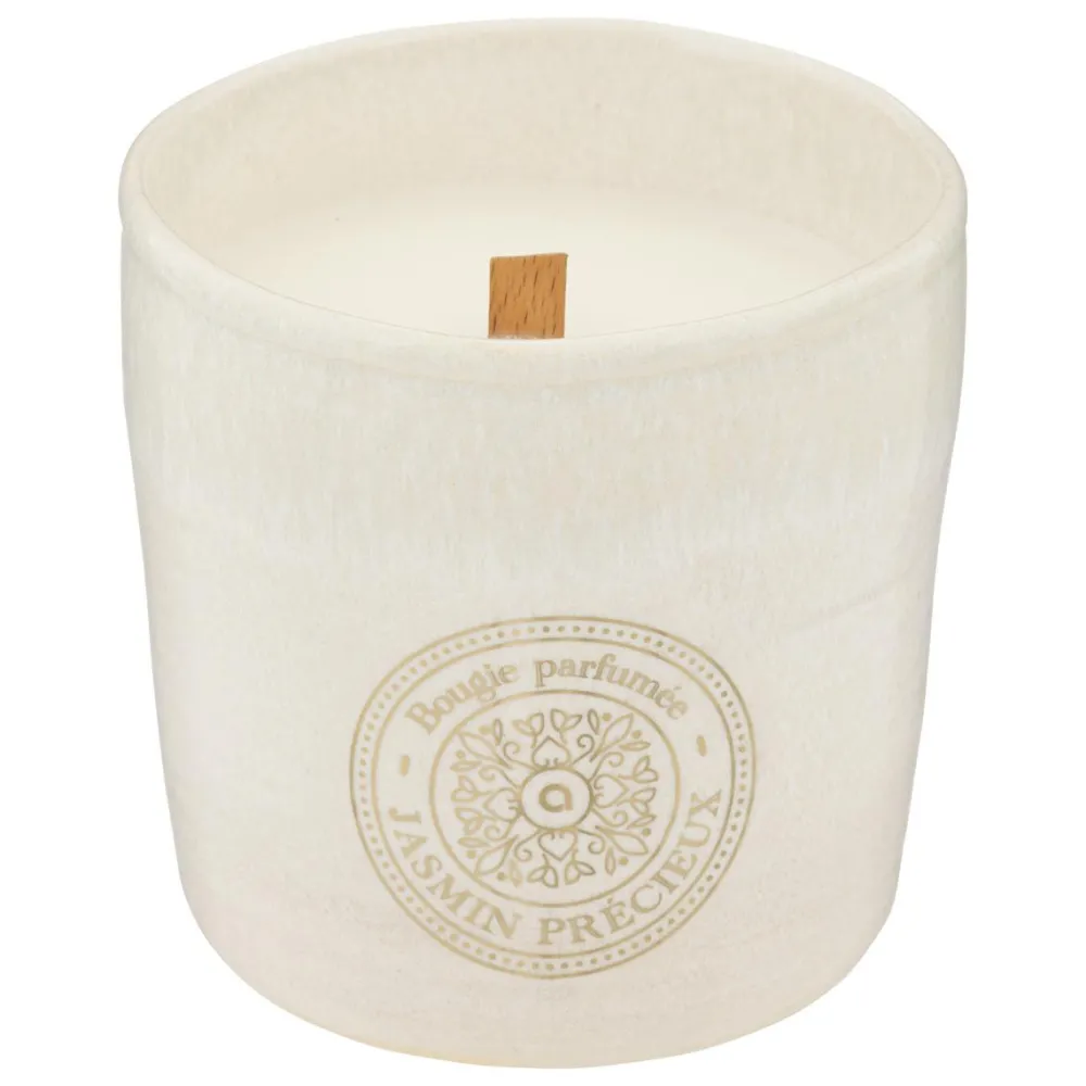maxibazar Bougie Parfumee Ceramique Marco Jasmin 350G- Bougies Et Diffuseurs Deco