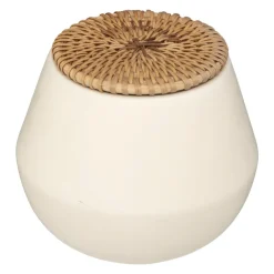 maxibazar Bougie Parfumee Ceramique Alicante Vanille 400G- Bougies, Senteurs Et Accessoires