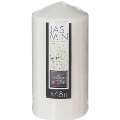 Atmosphera Bougie Parfumee Ronde 395G Jasmin 7X14Cm- Bougies Parfumees Nina