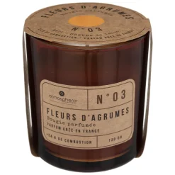 maxibazar Bougie Parfumee Verre Anti Odeur Tabac 130G- Parfums D'Ambiance